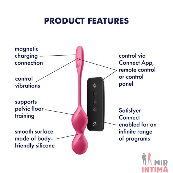 Вагинальные шарики Satisfyer Love Birds 2 - 3