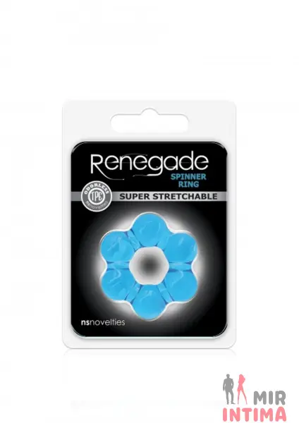 Эрекционное кольцо NS Novelties Renegade Spinner Ring - 6 Эрекционное кольцо NS Novelties Renegade Spinner Ring - 6