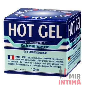 Гель-лубрикант Hot Gel, разогревающий, 100 мл Гель-лубрикант Hot Gel, разогревающий, 100 мл