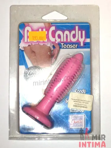 Анальная пробка Butt Candy, 10X2 см