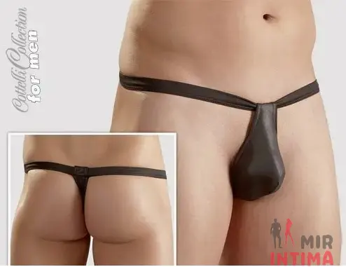 Мужские виниловые стринги String Schmalissimo Мужские виниловые стринги String Schmalissimo