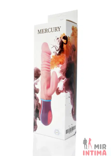 Гелевый-и-силиконовый-женский-вибратор-Вибратор с ротацией MERCURY - 8