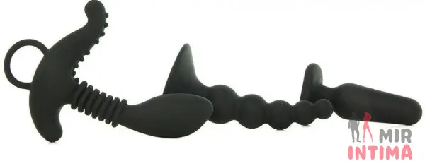 Комплект анальных стимуляторов Anal Party Pack Silicone Anal Fantasy Collection PipeDream - 4 Комплект анальных стимуляторов Anal Party Pack Silicone Anal Fantasy Collection PipeDream - 4