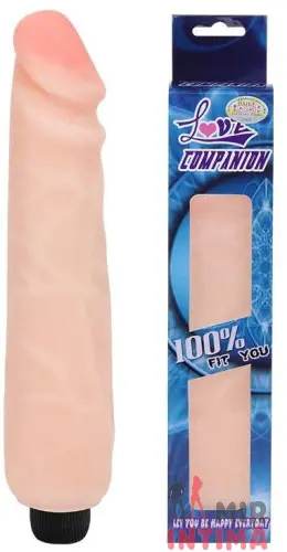 Реалистичный-женский-вибратор-Вибратор реалистик Love companion, 25х4,7 см
