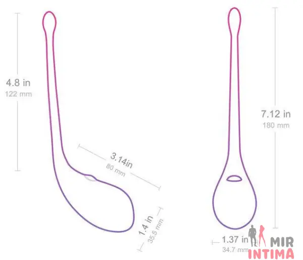 Виброяйцо Lovense Lush Bullet Vibrator, оснащенное смарт-приложением, 18х3,4 см - 6 Виброяйцо Lovense Lush Bullet Vibrator, оснащенное смарт-приложением, 18х3,4 см - 6