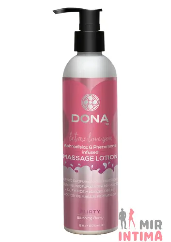 Массажный лосьон красная ягода,  235ml