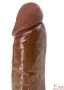 Вибратор TLC Realistic Adam's Cock Vibrating Brown Topco Sales, 222 х 54 mm