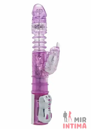 Компьютерный-(Rabbit)-женский-вибратор-Компьютерный вибратор кролик Up&down Vibrator, 22х3,5 см