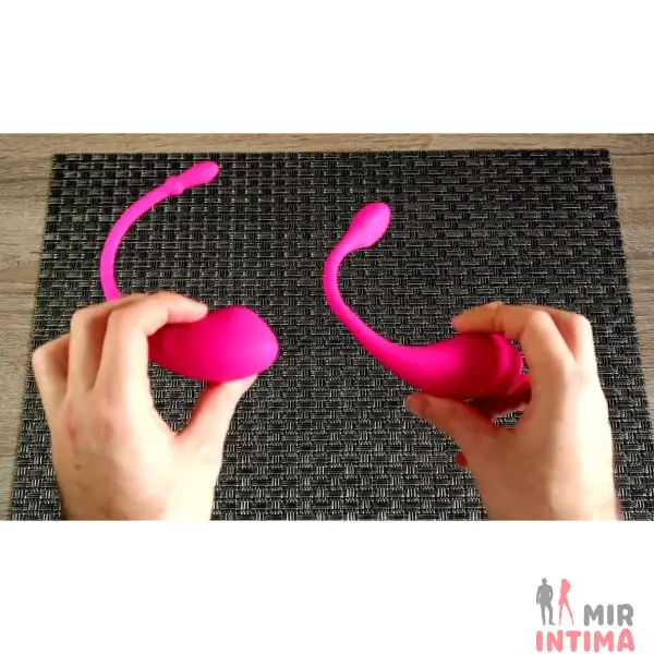 Женская-вибропуля-Lovense Lush 2 - силиконовое виброяйцо с умным управлением - 3