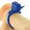 Эрекционное кольцо со стимуляцией клитора Passion Lock Love Ring - 1