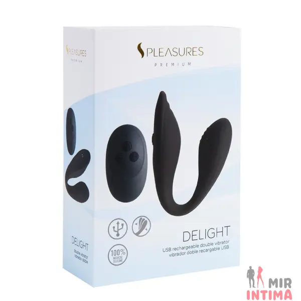 Женский-вибратор-We-Vibe-Двойной вибратор S Pleasures, силикон, 10 режимов - 8