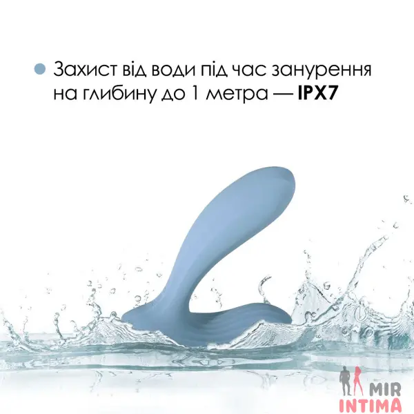 Смарт-вибратор Svakom Erica Dusty Blue - 7