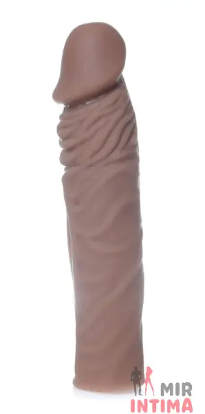 Удлиняющая насадка Boss Series - Perfect Sleeve Mulatto, 4 см - 3 Удлиняющая насадка Boss Series - Perfect Sleeve Mulatto, 4 см - 3
