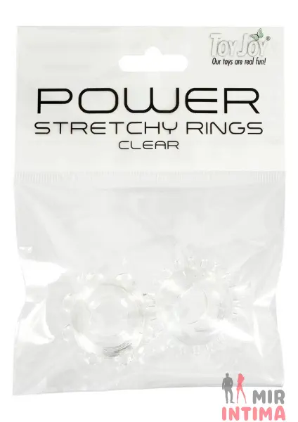 Эрекционные кольца Power Stretchy Rings - 3 Эрекционные кольца Power Stretchy Rings - 3