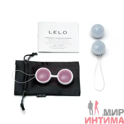 Вагинальные шарики LELO Luna Beads Mini (Лело Луна Бидс Мини), 3 см - 3