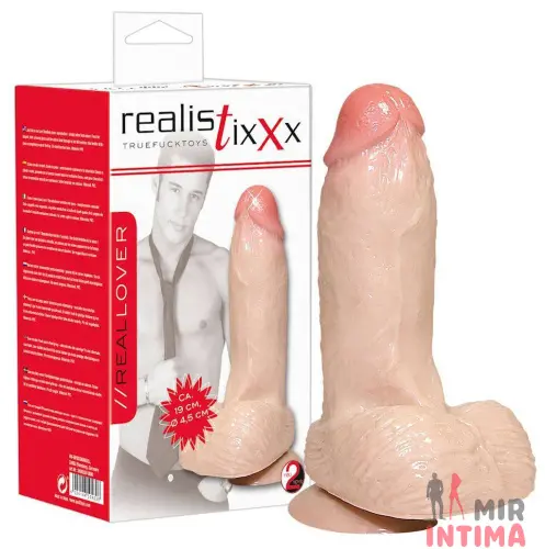 Фаллоимитатор Real Lover, 19х4,9 см Фаллоимитатор Real Lover, 19х4,9 см