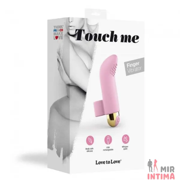Женский-стимулятор-клитора-Вибратор на палец Love To Love TOUCH ME, силикон - 4