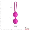 Вагинальные шарики Adrien Lastic Geisha Lastic Balls Mini, диаметр 3,4см - 4