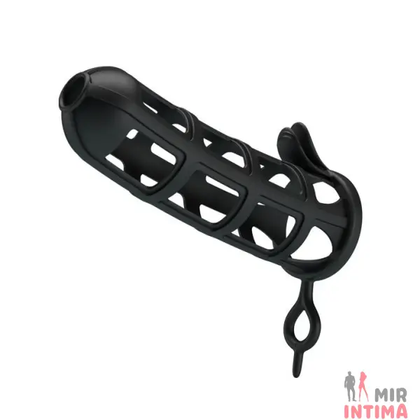 Стимулирующая ажурная насадка Penis Sleeve - 3 Стимулирующая ажурная насадка Penis Sleeve - 3
