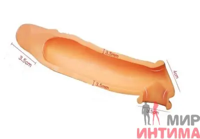 Насадка на пенис XESE Penis Sleeve 14,5х4,2 см