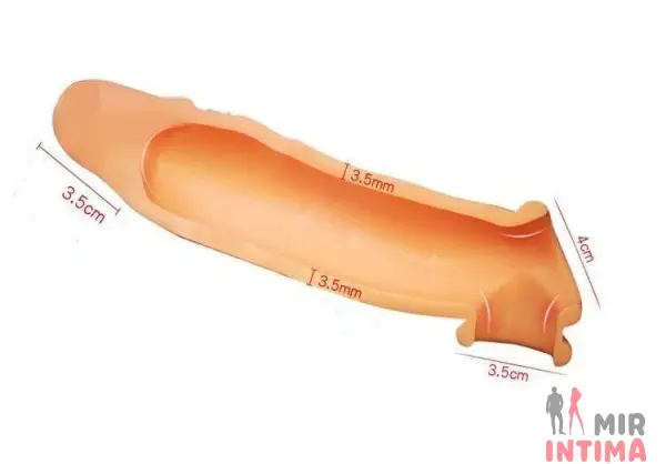 Насадка на пенис XESE Penis Sleeve 14,5x4,2 см - 5 Насадка на пенис XESE Penis Sleeve 14,5x4,2 см - 5
