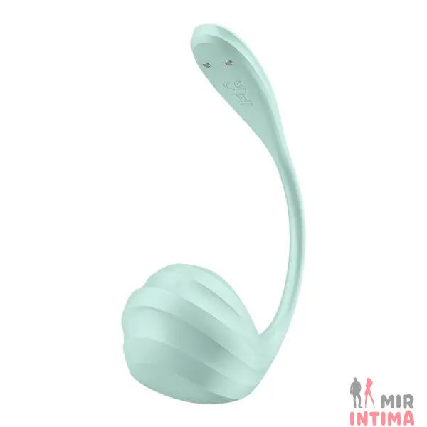Смарт-виброяйцо Satisfyer Smooth Petal Connect App, силикон - 12