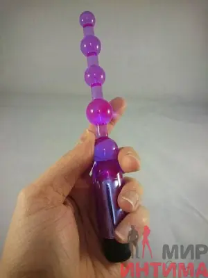 Анальный стимулятор Anal Beads Vibrating Anovibe Kinx, 12,5 х 2,2 см