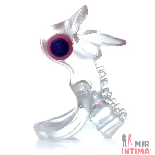 Эрекционное вибро-кольцо Tongue Vibro Cock Ring - 3 Эрекционное вибро-кольцо Tongue Vibro Cock Ring - 3