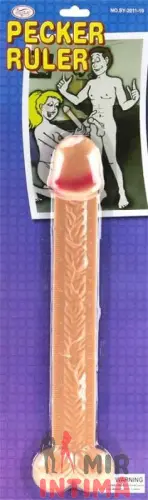 Секс-линейка Peckler Ruler, 20 см