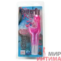 Женский-вибратор-точки-G-Вибратор Butterfly Kiss, силиконовый, 7X3 см