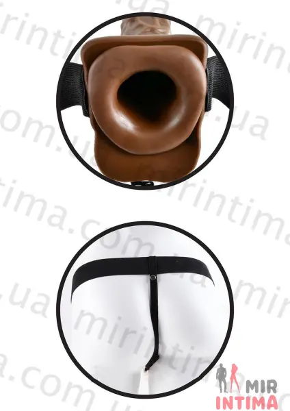 Страпон полый Fetish Fantasy Series 7 Hollow Strap On - 2 Страпон полый Fetish Fantasy Series 7 Hollow Strap On - 2
