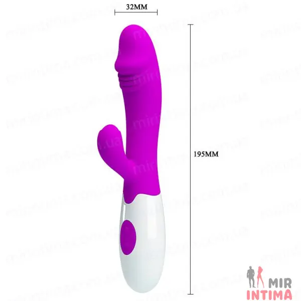 MIBI-014173-Гелевый-и-силиконовый-женский-вибратор - 2 Гелевый-и-силиконовый-женский-вибратор-Вибратор Pretty Love SNAPPY - 2