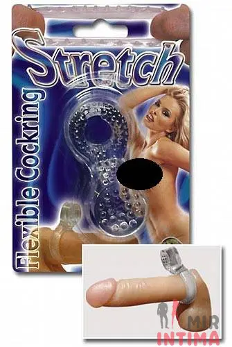 Насадка на пенис Stretch Cockring, силиконовая Насадка на пенис Stretch Cockring, силиконовая