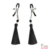 Зажимы для сосков Art of Sex - Nipple clamps Black Tassels Зажимы для сосков Art of Sex - Nipple clamps Black Tassels