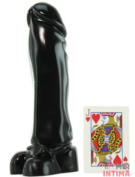 Фаллоимитатор черный Jumbo Jack, 22Х5,5 см - 3 Фаллоимитатор черный Jumbo Jack, 22Х5,5 см - 3