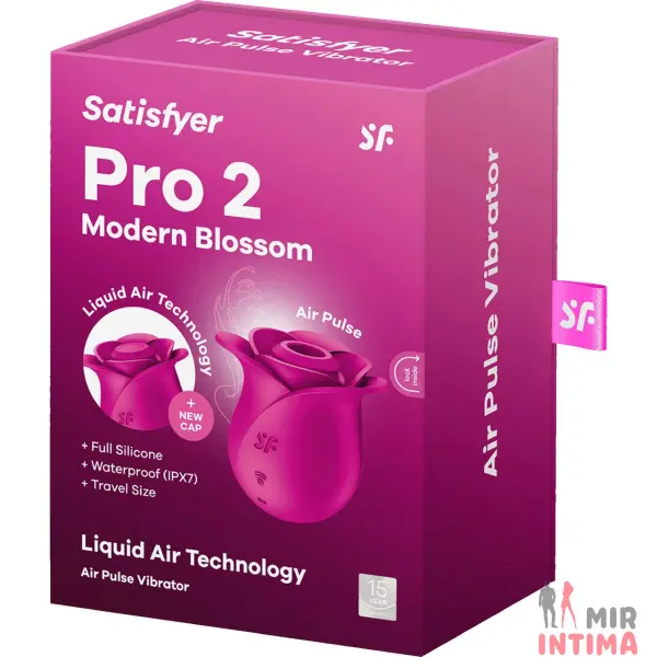 Satisfyer Pro 2 Classic, 7×6,2 см, силикон - 10 Satisfyer Pro 2 Classic, 7×6,2 см, силикон - 10
