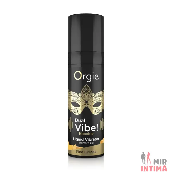 Жидкий вибратор DUAL VIBE - PINA COLADA, 15 мл - 1 Жидкий вибратор DUAL VIBE - PINA COLADA, 15 мл - 1