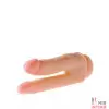 Фаллоимитатор Cock Double Pene Dual Density, двойной, 12,7 х 4 см - 1