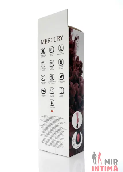 Гелевый-и-силиконовый-женский-вибратор-Вибратор с ротацией MERCURY - 9