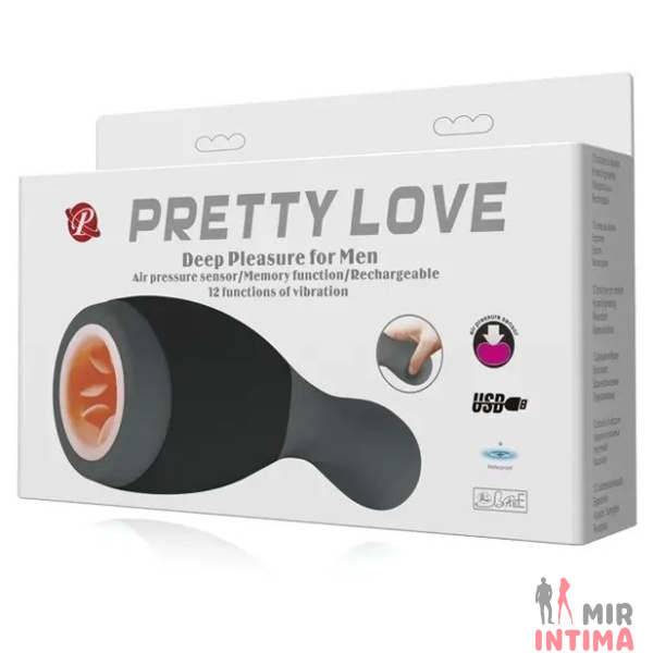Мастурбатор с вибрацией Pretty Love - Deep Pleasure for Men - 8 Мастурбатор с вибрацией Pretty Love - Deep Pleasure for Men - 8