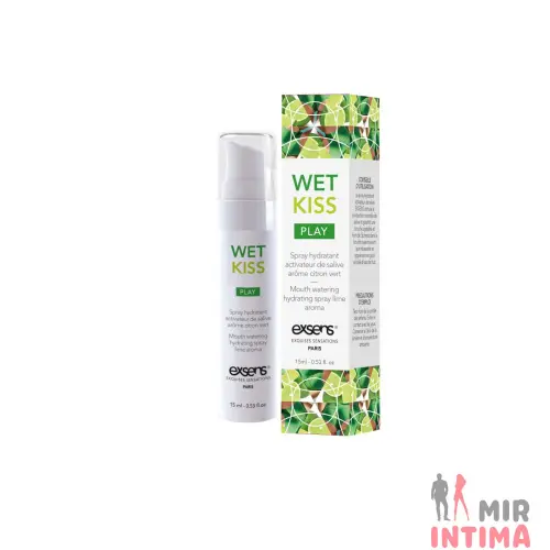 Спрей для усиления слюноотделения EXSENS Wet Kiss Lime, 15 мл