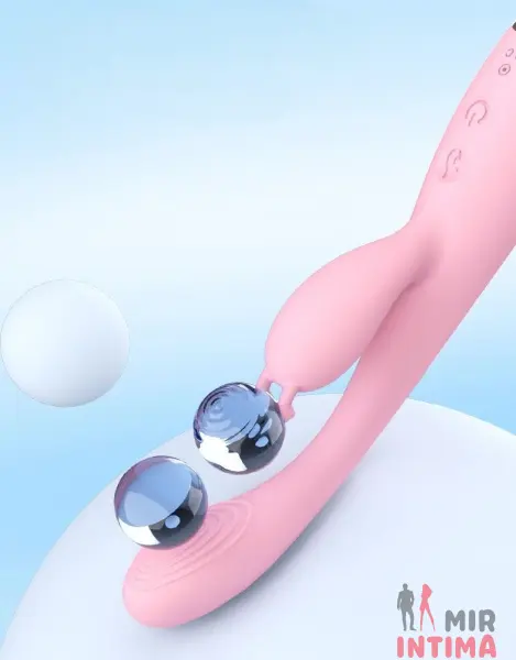 Женский-стимулятор-клитора-Вибратор с подогревом Lustful Snail от Sagan - 2