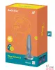 Анальная смарт-вибропробка Satisfyer Plug-ilicious 2, 10х3 см - 12 Анальная смарт-вибропробка Satisfyer Plug-ilicious 2, 10х3 см - 12