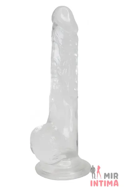 Фаллоимитатор прозрачный Alive Lusty Jelly 18x3.2 см Фаллоимитатор прозрачный Alive Lusty Jelly 18x3.2 см