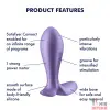 Анальная смарт-пробка с вибрацией Satisfyer Intensity Plug, 7х3см - 2 Анальная смарт-пробка с вибрацией Satisfyer Intensity Plug, 7х3см - 2