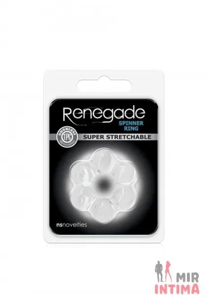 Эрекционное кольцо NS Novelties Renegade Spinner Ring - 5 Эрекционное кольцо NS Novelties Renegade Spinner Ring - 5