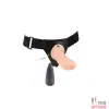 Фаллопротез с вибрацией Basic Vibrating Strap-on Harness - 2