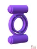 Эрекционное виброкольцо Pipedream Fan+asy Double Delight C-Ringz Silicone - 4