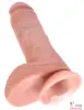 Фаллоимитатор с присоской King Cock 8, 20х5 см - 3 Фаллоимитатор с присоской King Cock 8, 20х5 см - 3