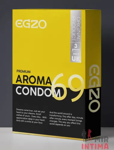 Ароматизированные презервативы EGZO "Aroma" №3